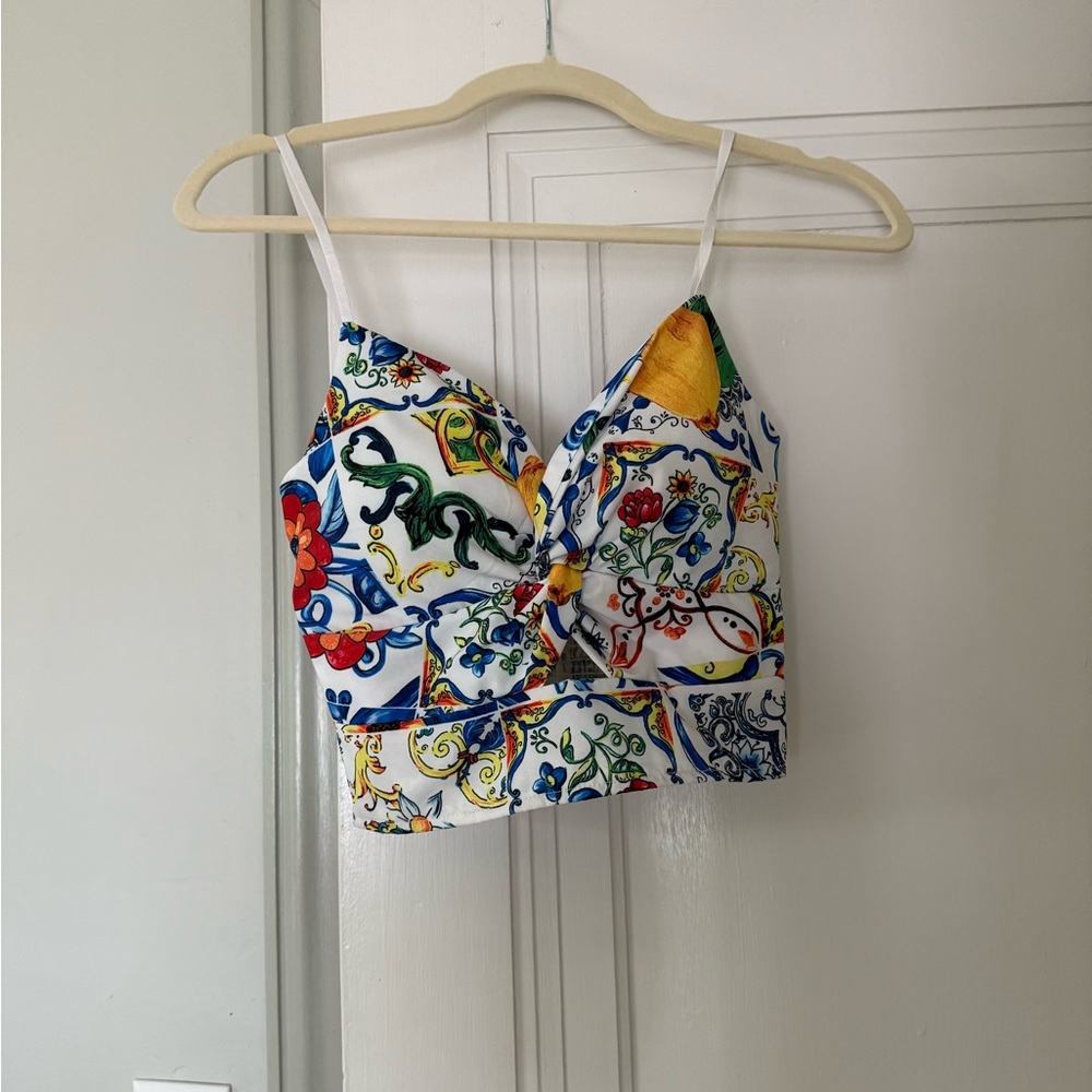 Colorful Italian Women's Top